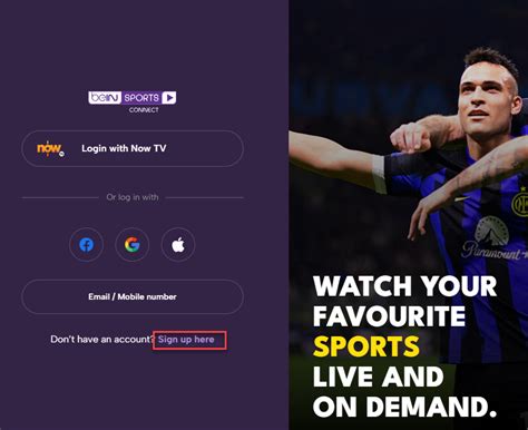 beIN Sports connect account